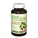 American Health Chewable Papaya Enzyme with Chlorophyll 600 tabs For Discount